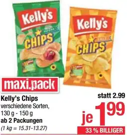 Maximarkt Kelly's Chips Angebot