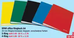 Maximarkt SPAR office Ringbuch A4 Angebot