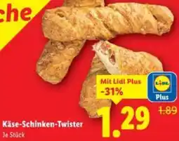 Lidl Käse-Schinken-Twister Angebot