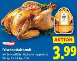 Lidl Frisches Maishendl Angebot