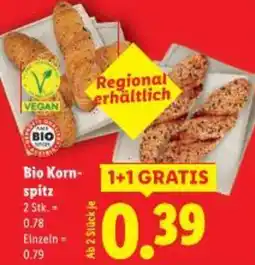 Lidl Bio Korn- spitz Angebot