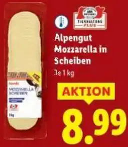 Lidl Alpengut Mozzarellaq Angebot