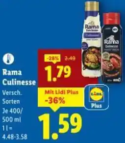 Lidl Rama Culinesse Angebot