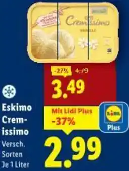 Lidl Eskimo Cremissimo Angebot