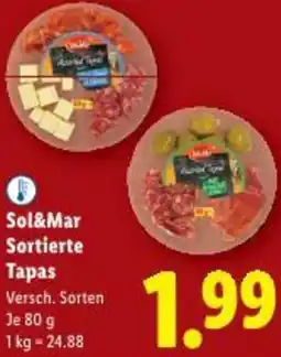 Lidl Sol&Mar Sortierte Tapas Angebot