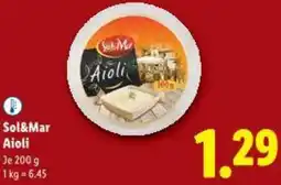 Lidl Sol&Mar Aioli Angebot