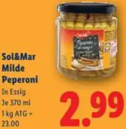 Lidl Sol&Mar Milde Peperoni Angebot
