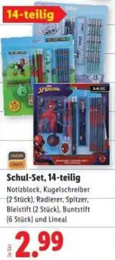 Lidl Schul-Set Angebot
