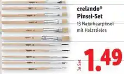 Lidl crelando Pinsel-Set Angebot