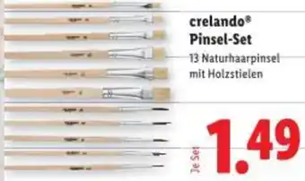 Lidl crelando Pinsel-Set Angebot