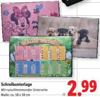 Lidl Schreibunterlage Angebot