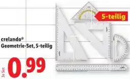 Lidl crelando Geometrie-Set Angebot