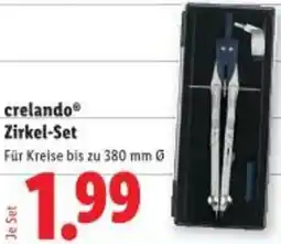 Lidl crelando Zirkel-Set Angebot