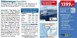 Lidl Südnorwegen Kreuzfahrt Angebot