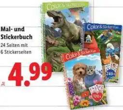 Lidl Mal- und Stickerbuch Angebot
