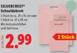 Lidl SILVERCREST Schneidebrett Angebot