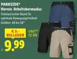 Lidl PARKSIDE Herren Arbeitsbermudas Angebot
