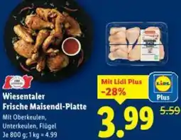 Lidl Wiesentaler Frische Maisendl-Platte Angebot