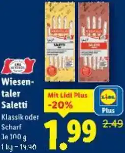 Lidl Wiesen- taler Saletti Angebot