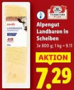 Lidl Alpengut Landbaron Angebot