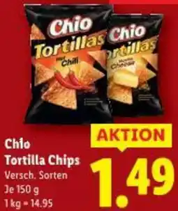 Lidl Chio Tortillas Chio Angebot