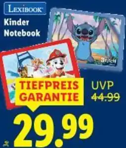 Lidl LEXIBOOK Kinder Notebook Angebot