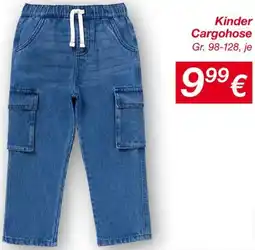KiK Kinder Cargohose Angebot