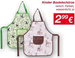 KiK Kinder Bastelschürze Angebot