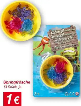 KiK Springfrösche Angebot