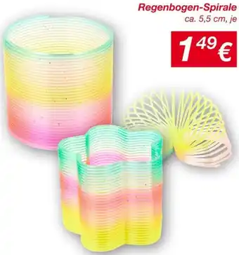 KiK Regenbogen-Spirale Angebot