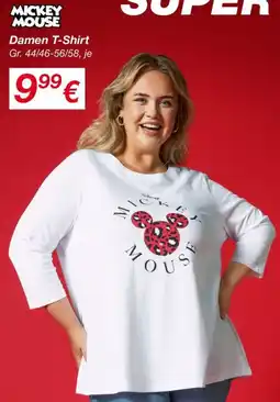 KiK Disney MICKEY MOUSE Damen T-Shirt Angebot