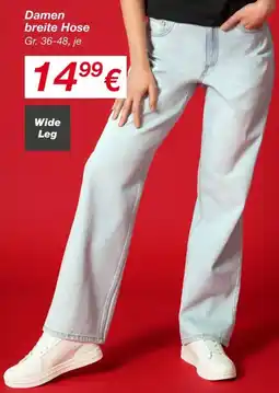 KiK Damen breite Hose Angebot