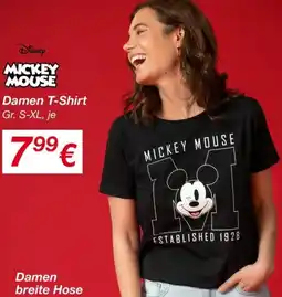 KiK MICKEY MOUSE Damen T-Shirt Angebot