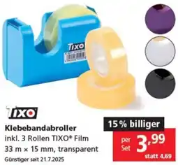 Pagro Diskont Tixo Klebebandabroller Angebot