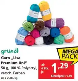 Pagro Diskont Garn Lisa Premium Uni Angebot