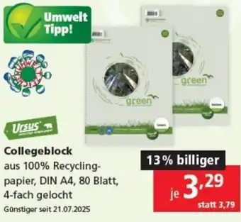 Pagro Diskont Collegeblock Angebot