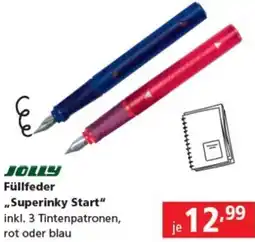 Pagro Diskont JOLLY Füllfeder Superinky Start Angebot