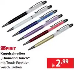 Pagro Diskont SPIRIT Kugelschreiber Diamond Touch Angebot
