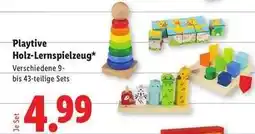 Lidl Playtive Holz-Lernspielzeug Angebot