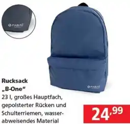 Pagro Diskont Rucksack B-One Angebot