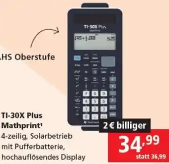 Pagro Diskont TI-30X Plus Mathprint Angebot