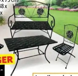 Norma HC Garten & Freizeit Mosaik-Gartenmöbel-Set Gismo Angebot