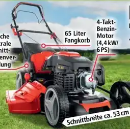 Norma Scheppach Hybrid-Start-Benzin Rasenmäher MS226-53 SE Angebot