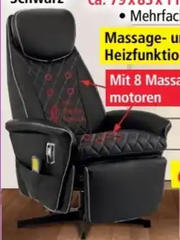 Norma HappyHome Elektrischer Massagesessel Lederoptik Angebot