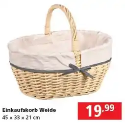 Pagro Diskont Einkaufskorb Weide Angebot