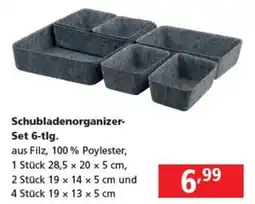 Pagro Diskont Schubladenorganizer Set 6-tlg. Angebot