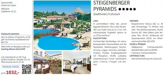 Alltours Steigenberger pyramids Angebot