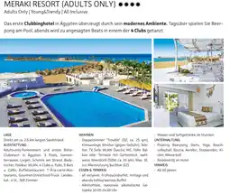 Alltours Meraki resort (adults only) Angebot