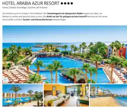 Alltours Hotel arabia azur resort Angebot