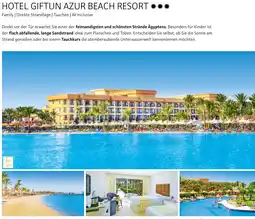 Alltours Hotel giftun azur beach resort Angebot